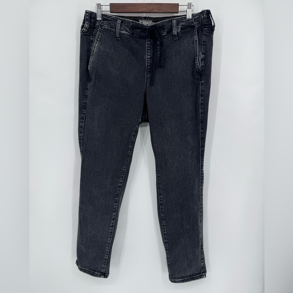 Torrid Women's Pull On High Rise Charcoal Wash Stretch Jeans Plus Size 1X 14/16